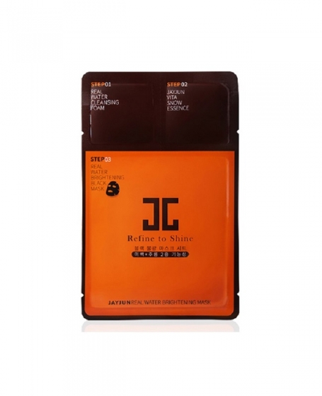 JAYJUN REAL WATER BRIGHTENING BLACK MASK